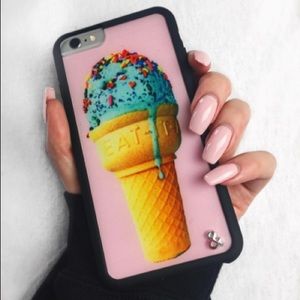 Wildflower Mint Chip iPhone 6 case
